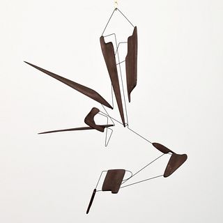 Derick & Luca Pobell Kinetic Sculpture/Mobile