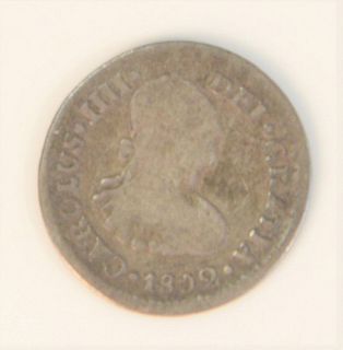 Carolus IIIc 1802 Silver Coin