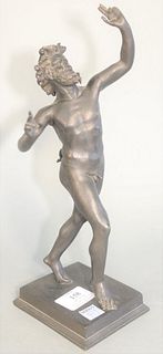 Bronze of Greek Classical Figure
Height 12-1/4"