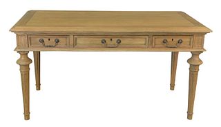 Restoration Hardware Partners Desk
having three drawers on each side
height 32 inches, top 60" x 33"