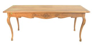 Auffray & Co. Louis XV Style Hall Table
Auffray & Co., Third Avenue, New York tag
height 29 1/2 inches, top 24" x 72".
