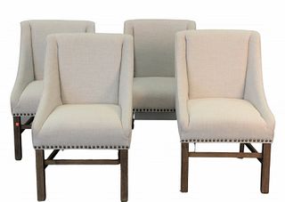 Set of Four Upholstered Chairs
Provenance: The Estate of Diana Atwood Johnson
Height 36"
Provenance: The Estate of Diana Atwood Johnson