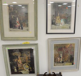 Group of Seven Housep Pushman Lithographs
Each pencil signed
23" x 20" (sight, largest)