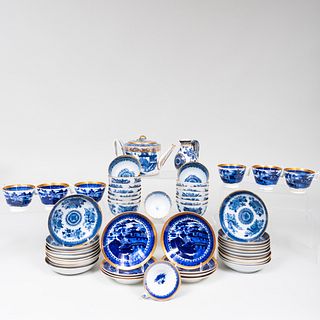 Assembled Chinese Export Porcelain Part Tea Service 