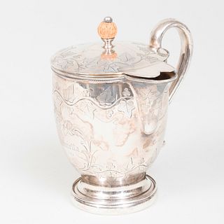 Early Tiffany & Co. Silver Hot Milk Jug