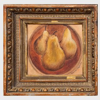 Virginia Chapman: Still Life with Pears
