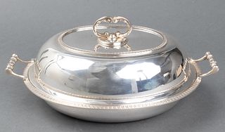 Cartier Sterling Silver Covered Vegetable Dish