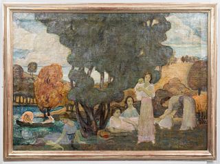 Ferol Sibley Warthen Oil on Canvas, 1915