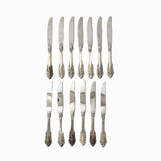 13 Sterling Silver Grande Baroque Dinner Knives