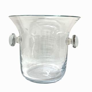 Karl Springer Large Glass Decorative Bowl