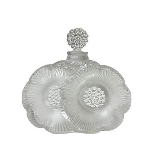 Lalique France Decorative Glass Perfume Bottle