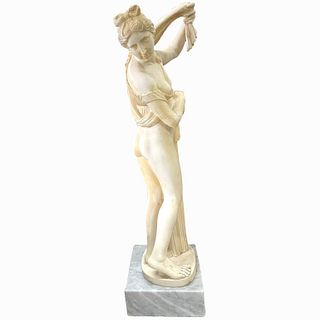 20th Century Composition Nude Woman Statue