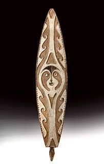 Mid-20th C. Papua New Guinea Wooden Gope Board