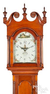 Johann Samuel Krause tall case clock