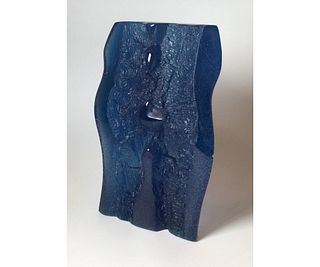 Daum Blue Sculpture 