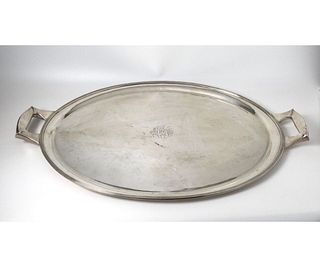 Oversized Sterling Silver Serving Tray