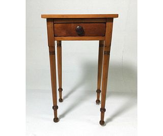 One Draw Stand Cherry with Pine Top