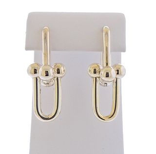 Tiffany & Co HardWear Sterling Silver Link Earrings 