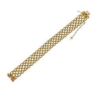 Buccellati 18k Gold Woven Bracelet