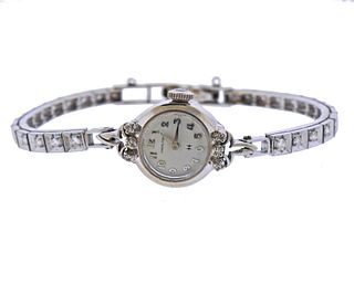 Hamilton Mid Century Gold Diamond Lady's Watch