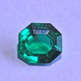 AGL 0.86ct Colombian Emerald Gemstone 