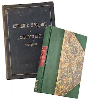 TWO BOOKS BY D. KOBEKO AND N. TSABEL FROM THE LIBRARY OF GRAND DUKE SERGEI ALEKSANDROVICH