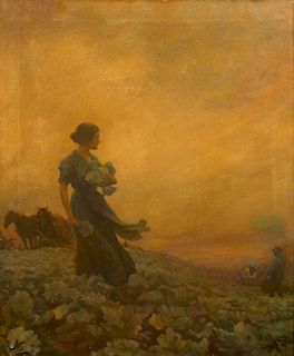 CHARLES COURTNEY CURRAN (AMERICAN 1861-1942)