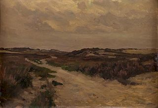 EARLY 20TH CENTURY CONTINENTAL LANDSCAPE