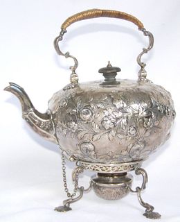 Antique English George III Sterling Silver Tea Pot