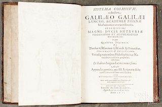 Galilei Galileo, Systema Cosmicum, First Latin Edition, 1635