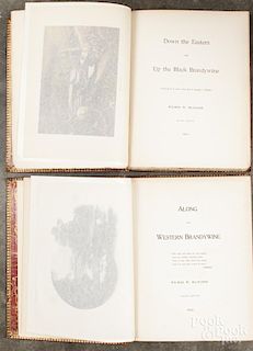 Two Wilmer W. MacElree books, to include Along the Western Brandywine