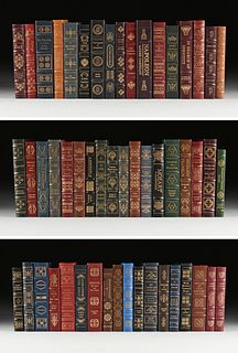 A GROUP OF FIFTY-TWO EASTON PRESS BIOGRAPHICAL TITLES FROM THE "LIBRARY OF GREAT LIVES" SERIES, LATE 20TH CENTURY,