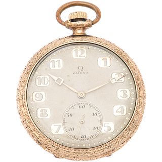 OMEGA POCKET WATCH IN PLATE MOVEMENT: manual. Caliber: 17LXD Series: 762XXXX 