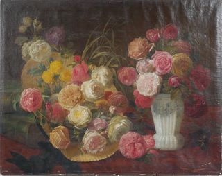 19th Century Dutch Still Life, Floral