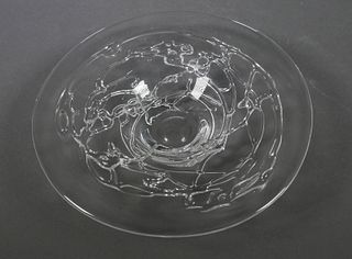 SYBREN VALKEMA, Leerdam Glass Unica Bowl