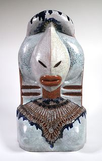 ROBERT WILLSON, Ceramic Bust