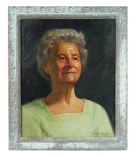 BEDE ZEL ANGLE, Portrait of a Woman, O/B