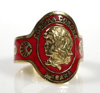 CARTIER Cigar Band 18k Gold Ring