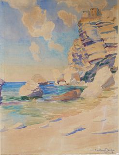 BION BARNETT, Corsica Watercolor