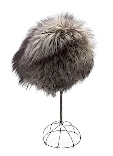 A Cassin Fur Hat, Size M.