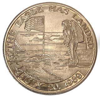  APOLLO 11 Coin SPACE FLOWN Metal