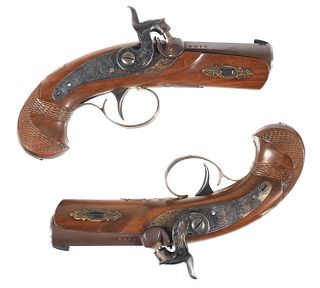Henry Derringer Commerative Pistol Set 
