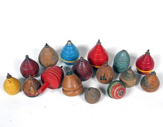 Collection of Spinning Tops