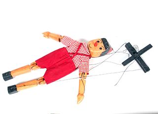 Pinocchio Handmade Wooden Puppet
