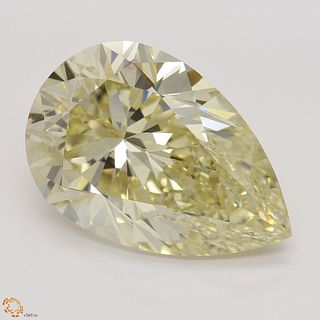 10.18 ct, Natural Faint Pink Color, VS1, Pear cut Diamond (GIA Graded), Unmounted, Appraised Value: $316,500 