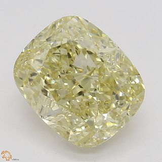 2.15 ct, Natural Fancy Brownish Yellow Even Color, VVS2, Cushion cut Diamond (GIA Graded), Unmounted, Appraised Value: $18,600 