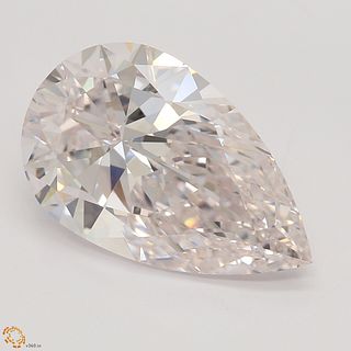 3.03 ct, Natural Very Light Pink Color, IF, Pear cut Diamond (GIA Graded), Unmounted, Appraised Value: $458,700 