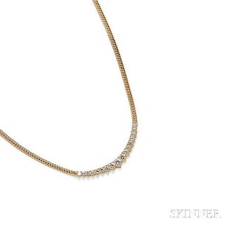 18kt Gold and Diamond Necklace, Hammerman Bros.