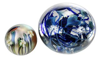 Charles Lotton, Orient & Flume Glass Paperweights