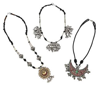 Three Middle Eastern Style Necklaces 